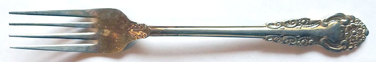 Golden Alissa (Gold Electroplate) Fork by Adcraft-1