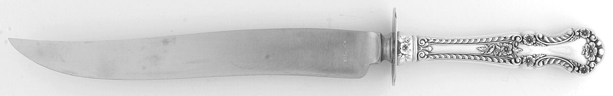 Cambridge (Sterling, 1899) Large Stainless Blade Roast Carving Knife by Alvin-1
