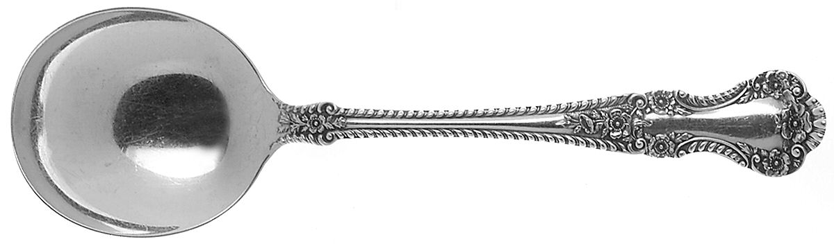 Cambridge (Sterling, 1899) Round Bowl Soup Spoon (Gumbo) by Alvin-1