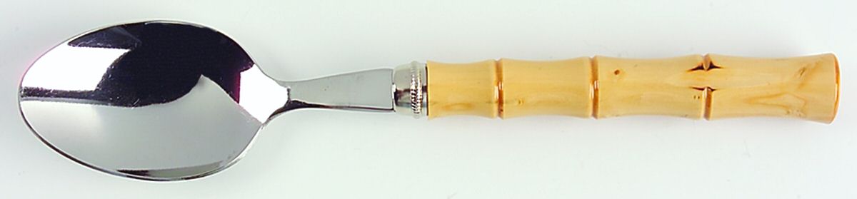 Mito-True Box Wood (Stainless) Place/Oval Soup Spoon by Alain Saint Joanis-1