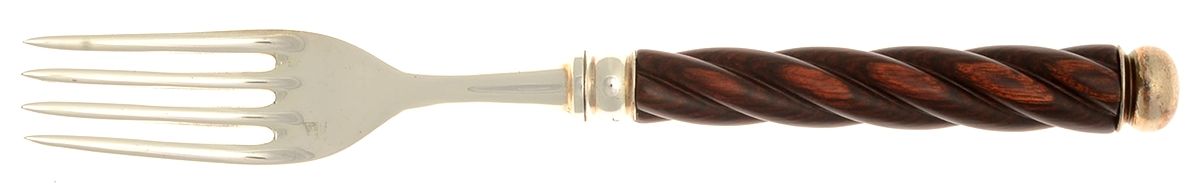 Tonga-Rosewood (Silverplate) Individual Salad Fork by Alain Saint Joanis-1