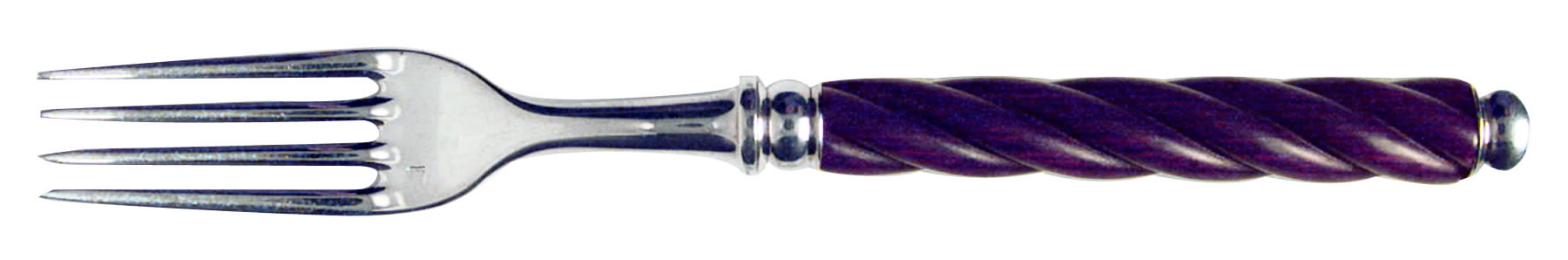 Tonga-Rosewood (Silverplate) Fork by Alain Saint Joanis-1