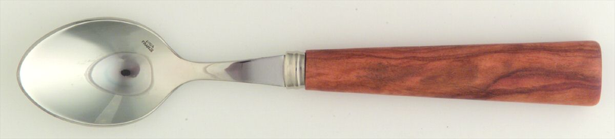 Zen-Olive Wood (Stainless) Teaspoon by Alain Saint Joanis-1