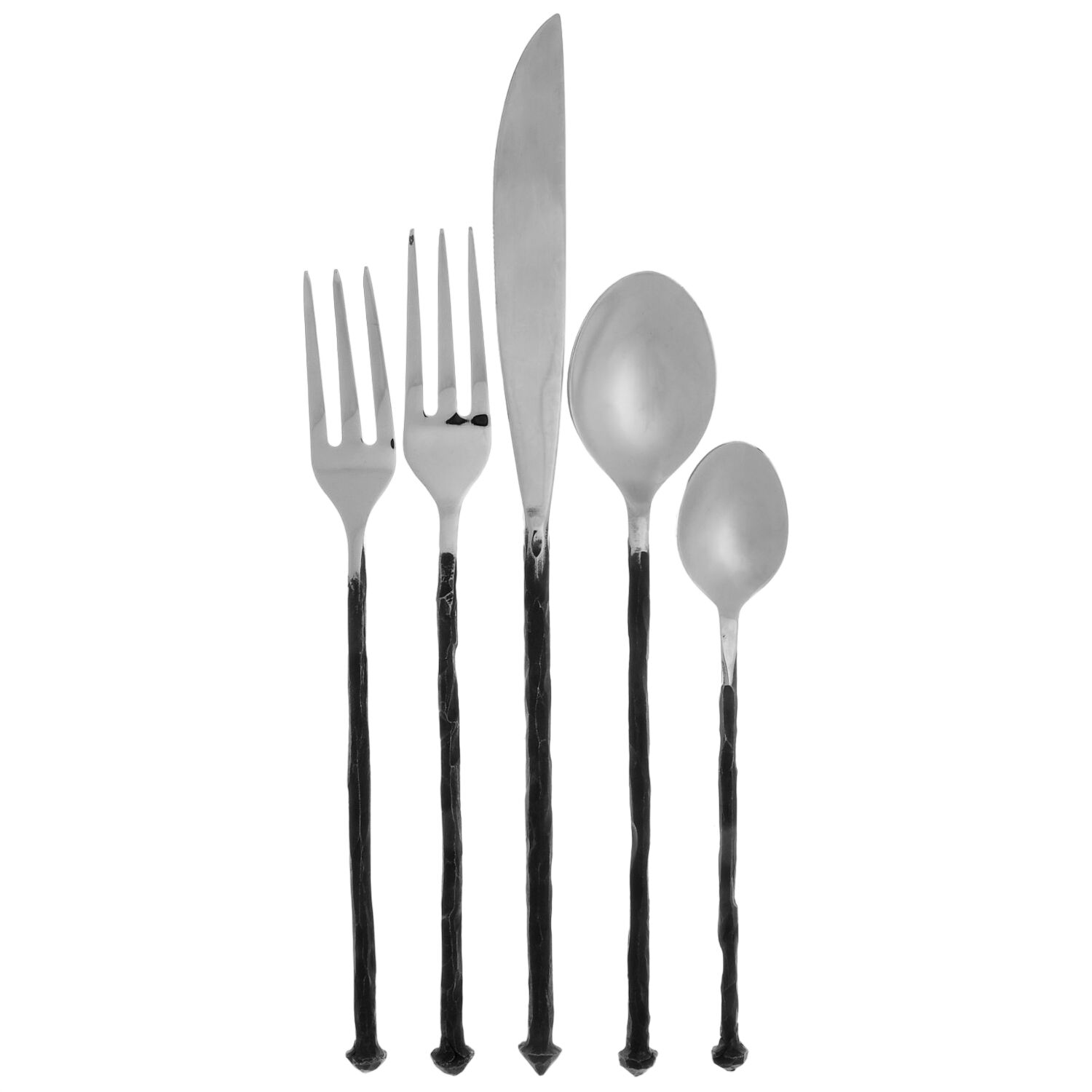 Iron Age (Stainless) 5 Piece Place Setting by Michael Aram-1