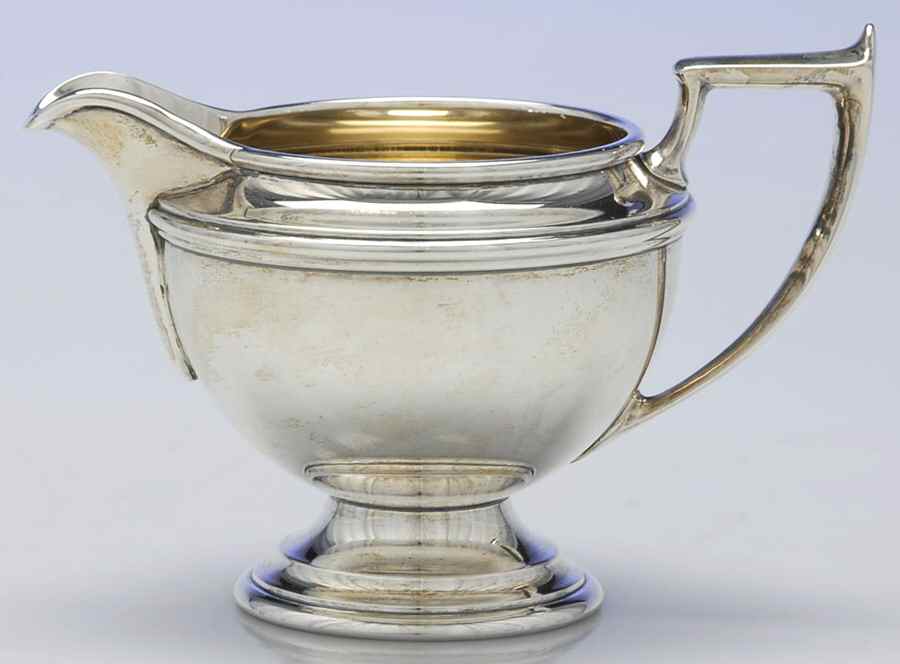 S91 (Sterling, Hollowware) Creamer by Alvin-1