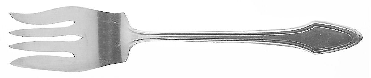 Molly Stark (Silverplate, 1916, Monograms) Individual Salad Fork by Alvin-1