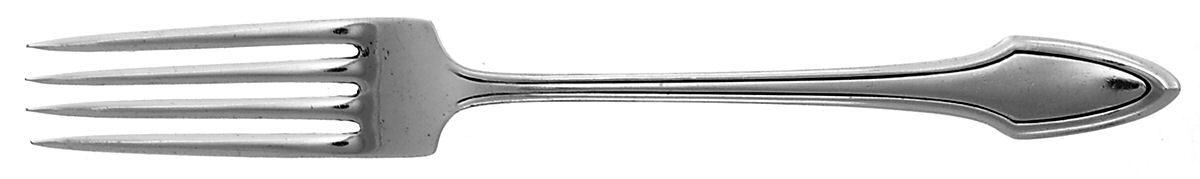 Molly Stark (Silverplate, 1916, Monograms) Fork by Alvin-1