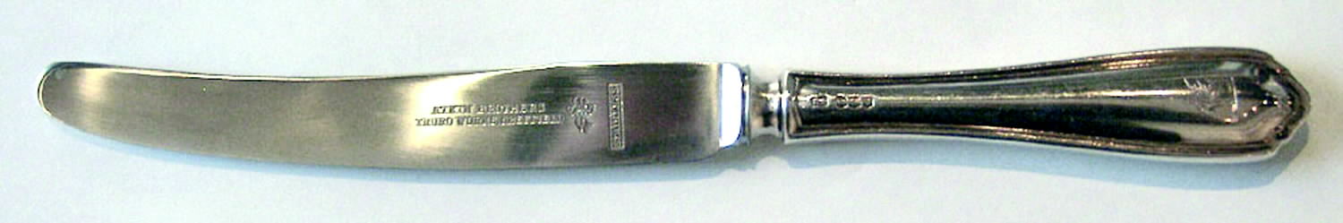 ATN1 (Silverplate) New French Hollow Knife by Atkin Brothers, Ltd-1
