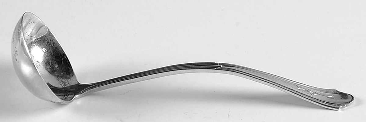 Duncan Phyfe (Sterling, 1935) Solid Piece Cream Ladle by Amston-1