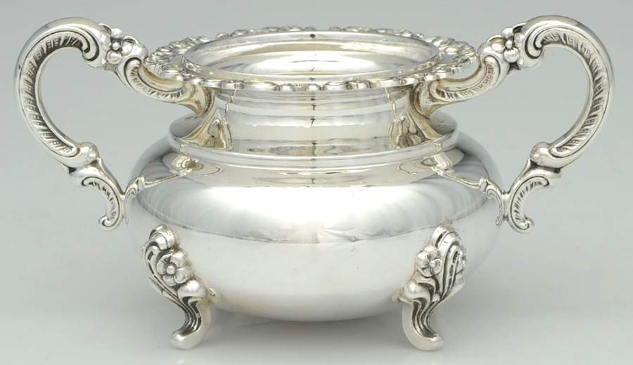 GAK2 (Sterling, Hollowware) Sugar Bowl No Lid by Gayer & Krauss-1
