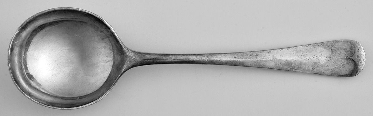 ATN2 (Silverplate) Round Bowl Soup Spoon (Cream Soup) by Atkin Brothers, Ltd-1