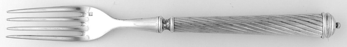 Cable (Silverplate) Fork by Alain Saint Joanis-1