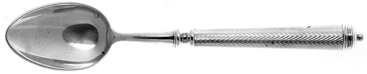 Moire (Silverplate) Teaspoon by Alain Saint Joanis-1