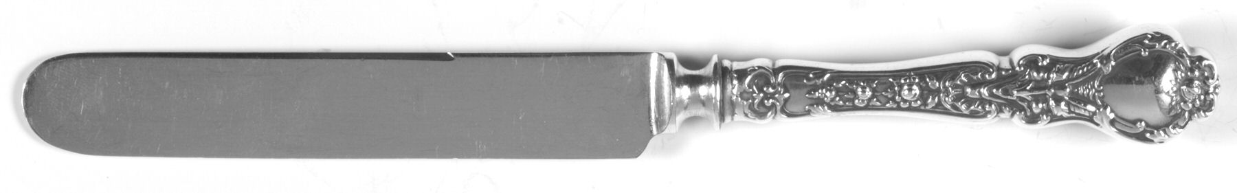 Nuremburg (Sterling, 1903, Monograms) Old French Hollow Knife with Bolster by Alvin-1