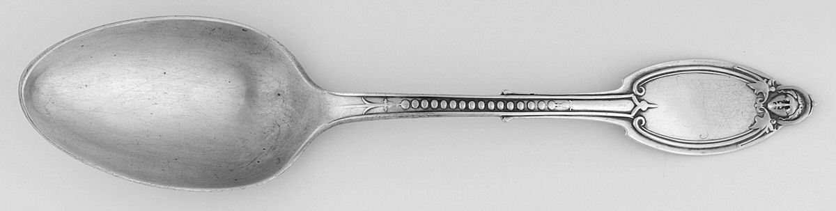Kenilworth (Sterling, 1850) Tablespoon (Serving Spoon) by Albert Coles-1