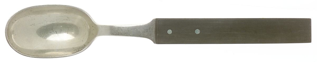 Town and Country (Sterling) Hollow Handle Dessert Spoon, Sterling Bowl by Allan Adler-1