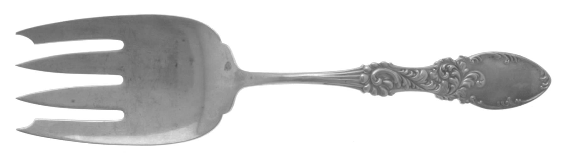 Tyrolean (Sterling, 1905) Vegetable Serving Fork (Solid) by Amston-1