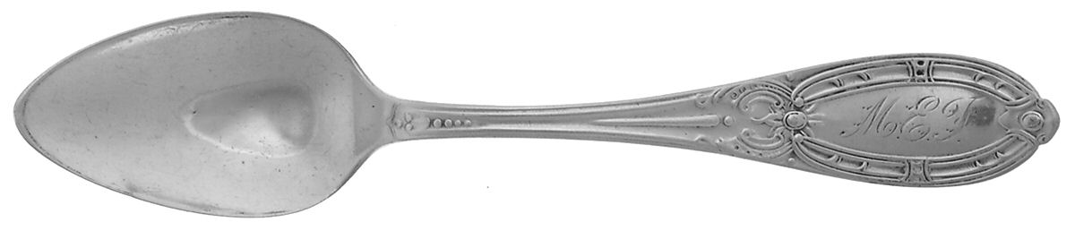 Jenny Lind (Coin) Teaspoon by Albert Coles-1