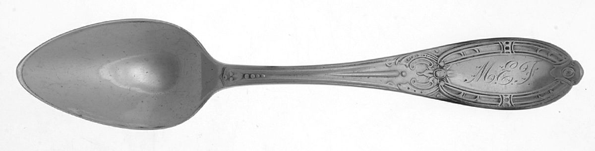 Jenny Lind (Coin) Five O'Clock Teaspoon by Albert Coles-1