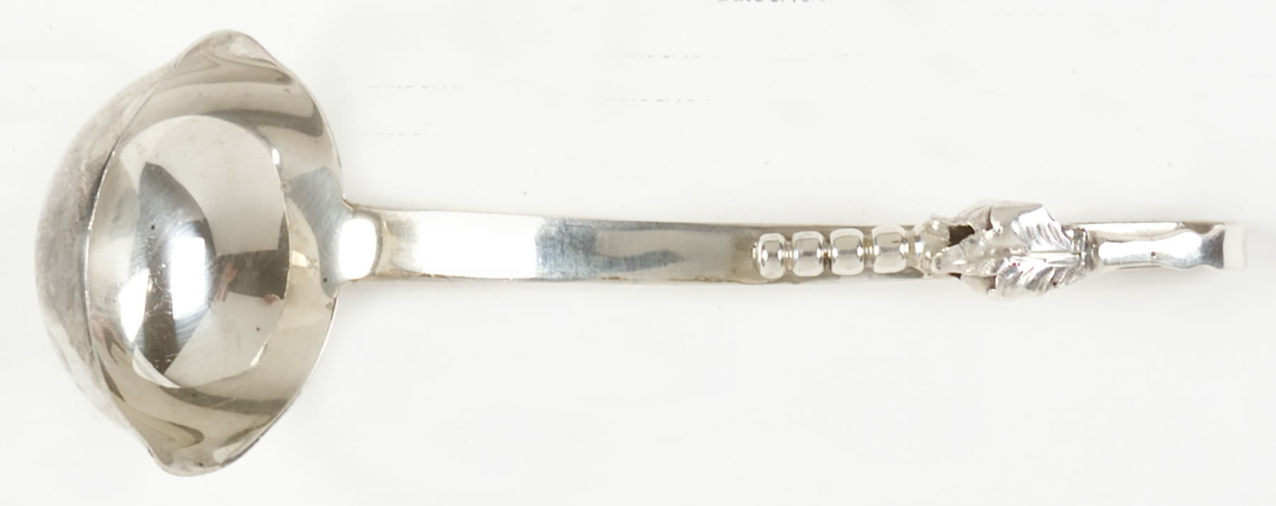 AEM2 (STERLING) Solid Gravy Ladle by AE Sterling (Mexico)-1