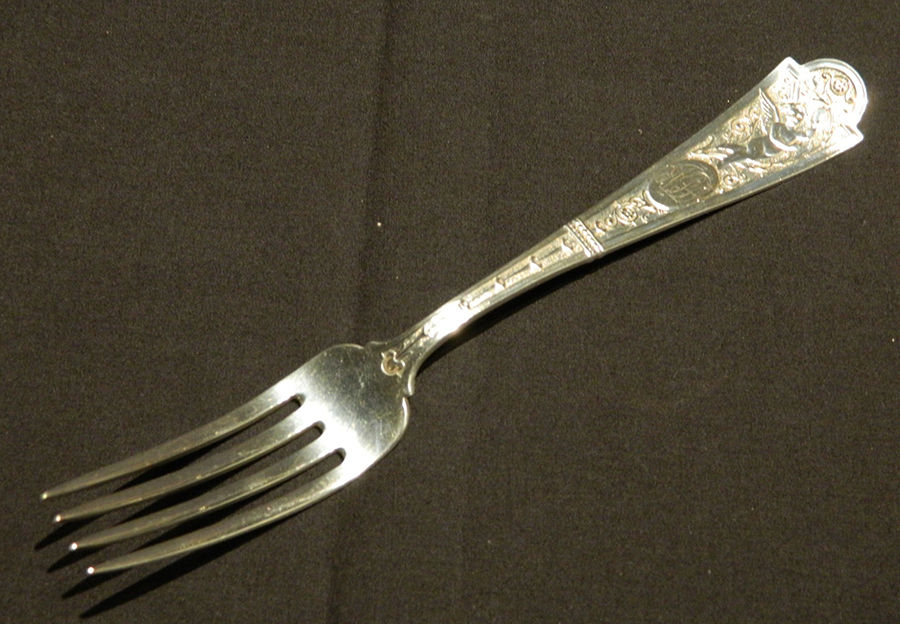 Cupid (Sterling) Fork by Albert Coles-1