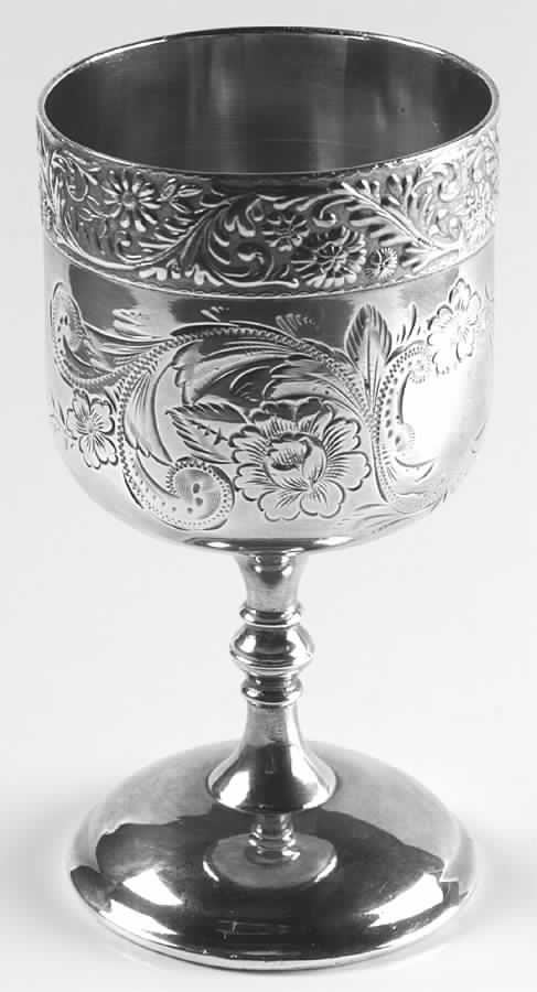 0825 (Silverplate, Hollowware) Water Goblet by Aurora-1
