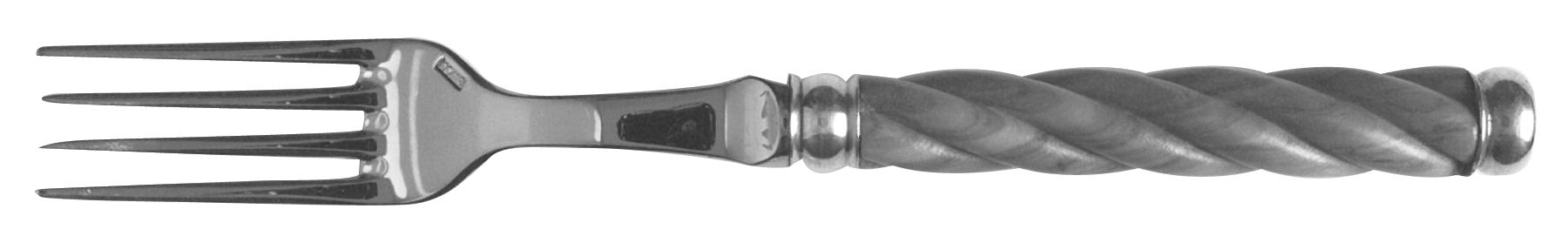 Tonga-Black (Silverplate) Fork by Alain Saint Joanis-1