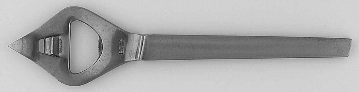 Asf4 (Stainless) Bottle/Can Opener, Solid Piece by Arthur Salm Flatware-1