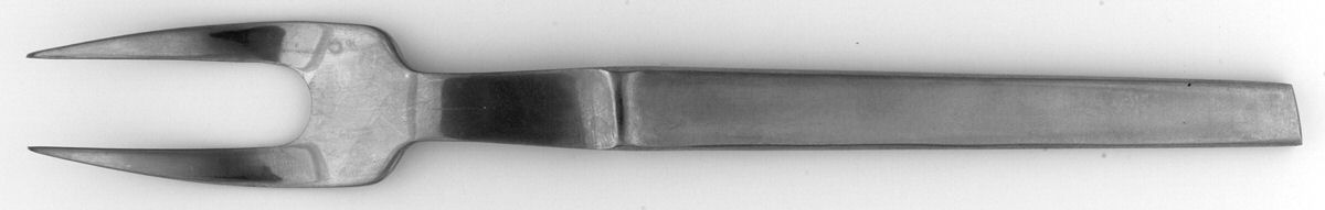Asf4 (Stainless) 2-Tine Cold Cut Serving Fork by Arthur Salm Flatware-1