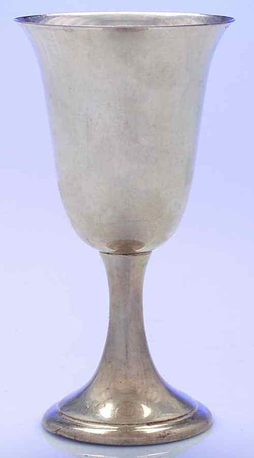 S249 (Sterling, Hollowware) Water Goblet by Alvin-1