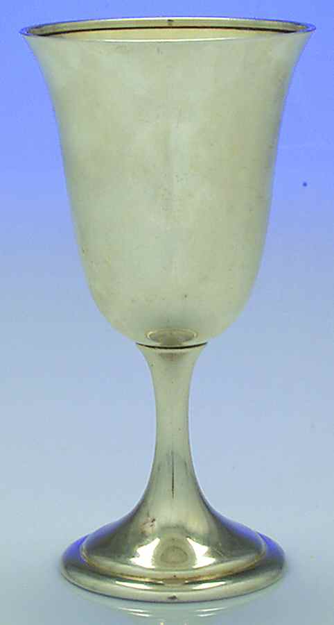 M152 (Sterling, Hollowware) Water Goblet by Alvin-1