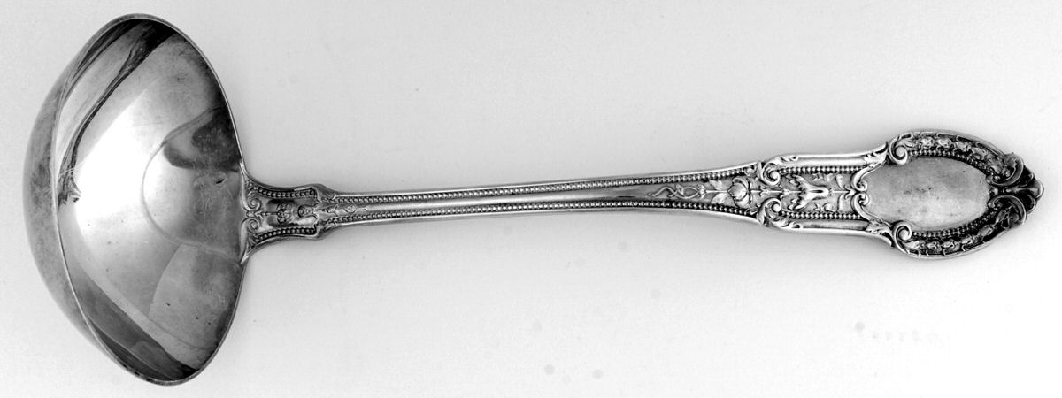 Tuileries (Silverplate) Bouillon Ladle by Alvin-1