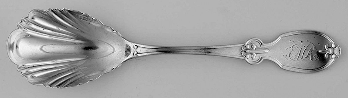 ALC6 (Coin) Sugar Shell Spoon by Albert Coles-1