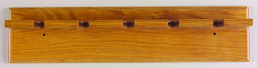 700 (Stainless) 5 Piece Serving Set, Wood Wall Rack Only by ABS Stainless-1