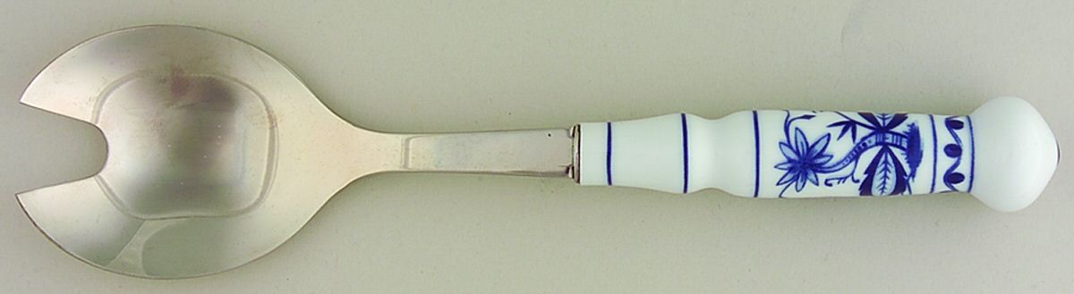 700 (Stainless) Salad Serving Fork with Stainless Prongs by ABS Stainless-1