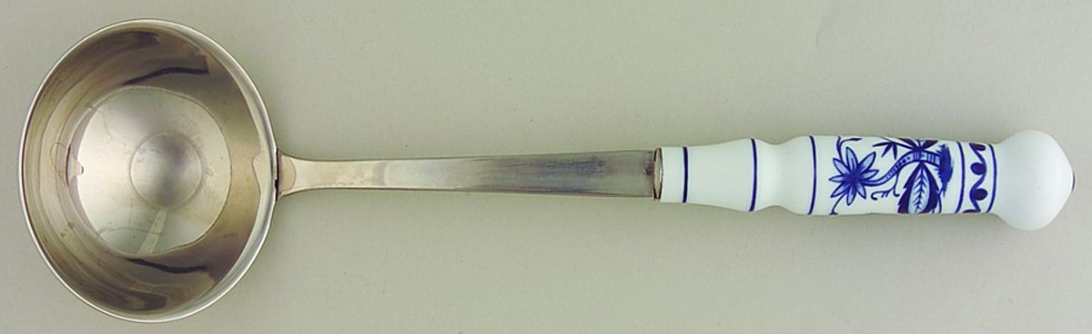 700 (Stainless) Large Solid Soup Ladle by ABS Stainless-1