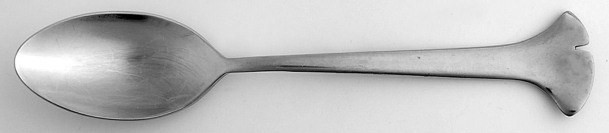 Ginkgo (Stainless) Place/Oval Soup Spoon by Angela Cummings-1