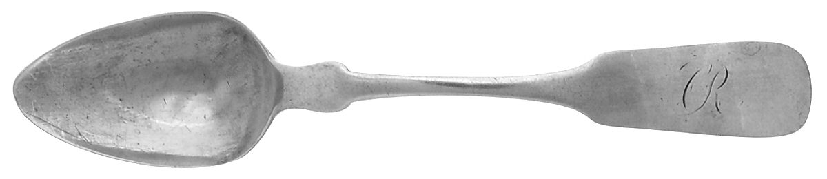 Coin Silver Flatware Teaspoon by Abraham Voorhees-1