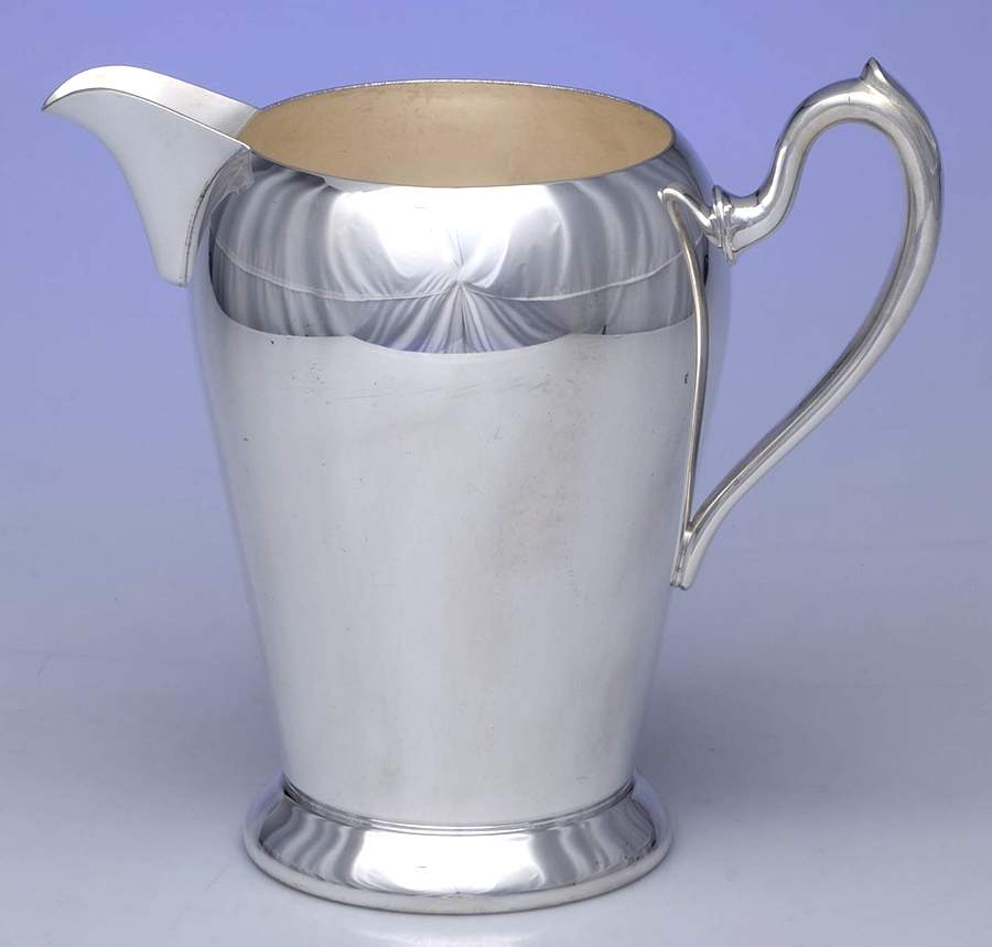 Silverplate Hollowware Silverplate Water Pitcher by Academy-1