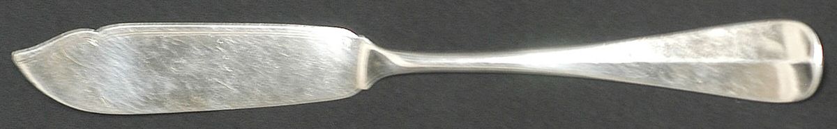AKT6 (Silverplate) Individual Solid Fish Knife by Arthur Krupp-1