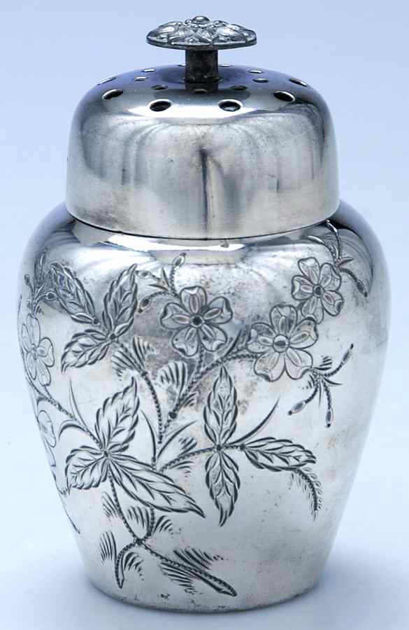 Silverplate Hollowware Muffineer by Aurora-1