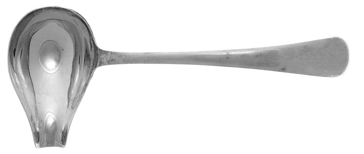 ASG1 (Silverplate) Solid Piece Cream Ladle by Ashberry-1