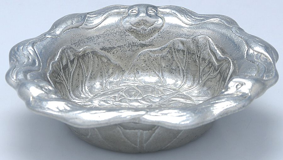 Bunnies (Aluminum, Hollowware) Wine Bottle Coaster by Arthur Court-1