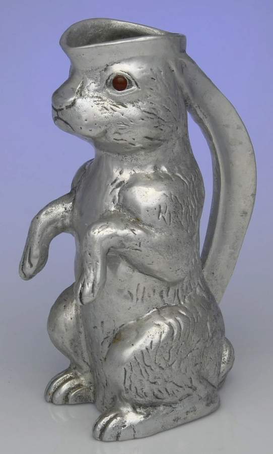 Bunnies (Aluminum, Hollowware) 58 Oz Water Pitcher by Arthur Court-1