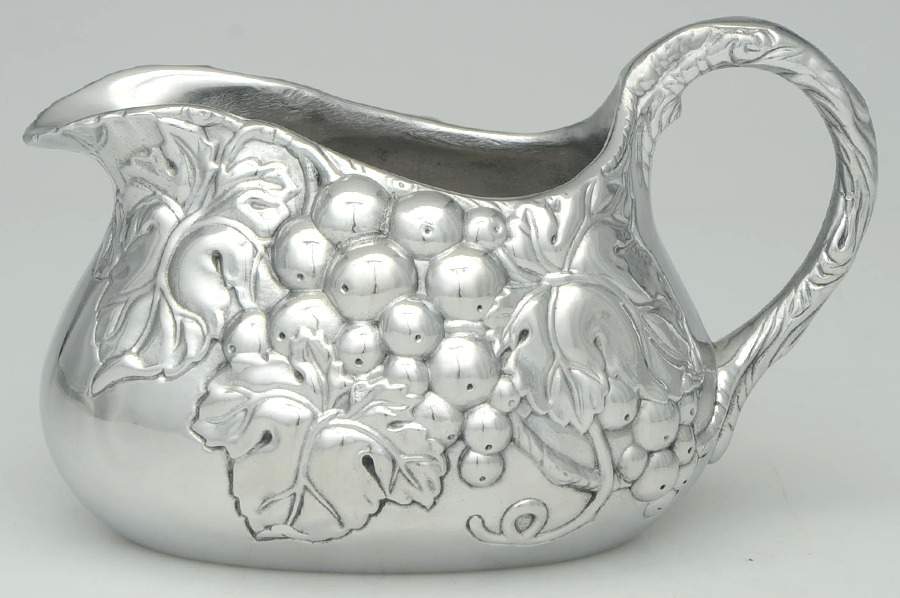 Grape (Aluminum, Hollowware) Gravy Boat by Arthur Court-1