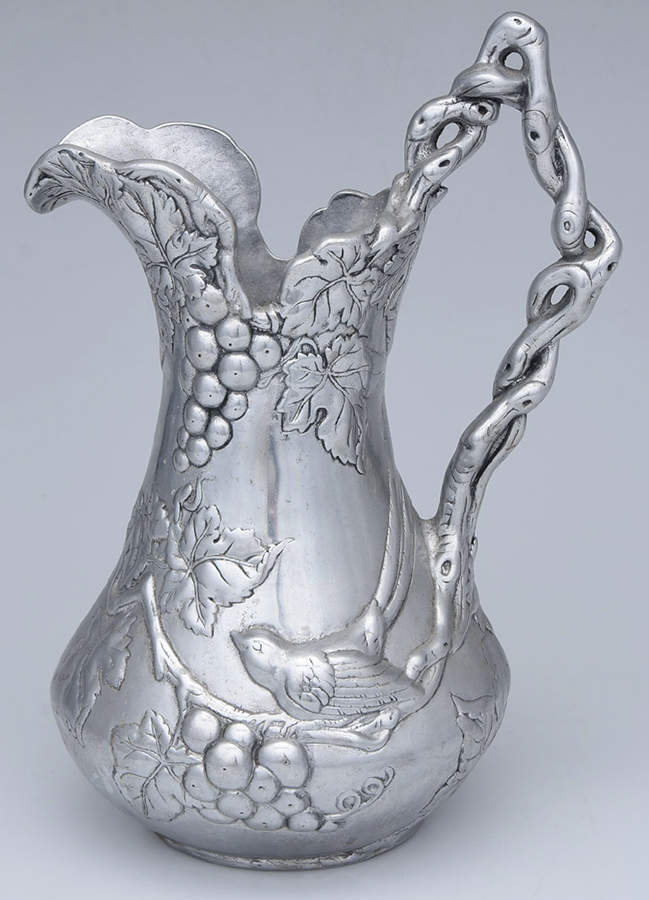 Grape (Aluminum, Hollowware) 64 Oz Water Pitcher by Arthur Court-1