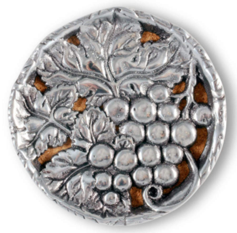 Grape (Aluminum, Hollowware) Coaster by Arthur Court-1