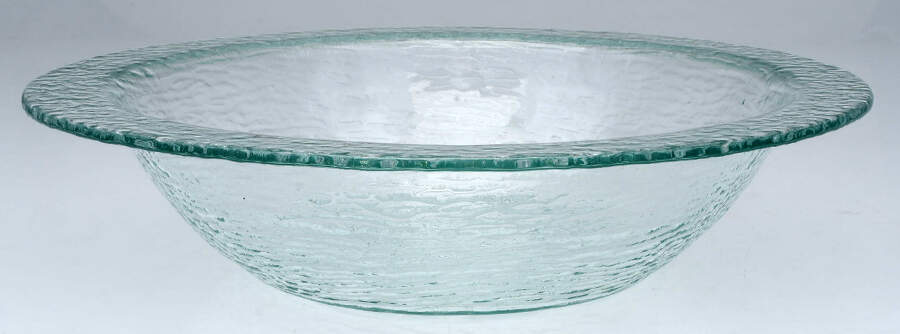Grape (Aluminum, Hollowware) Glass Bowl for Chiller Tray by Arthur Court-1