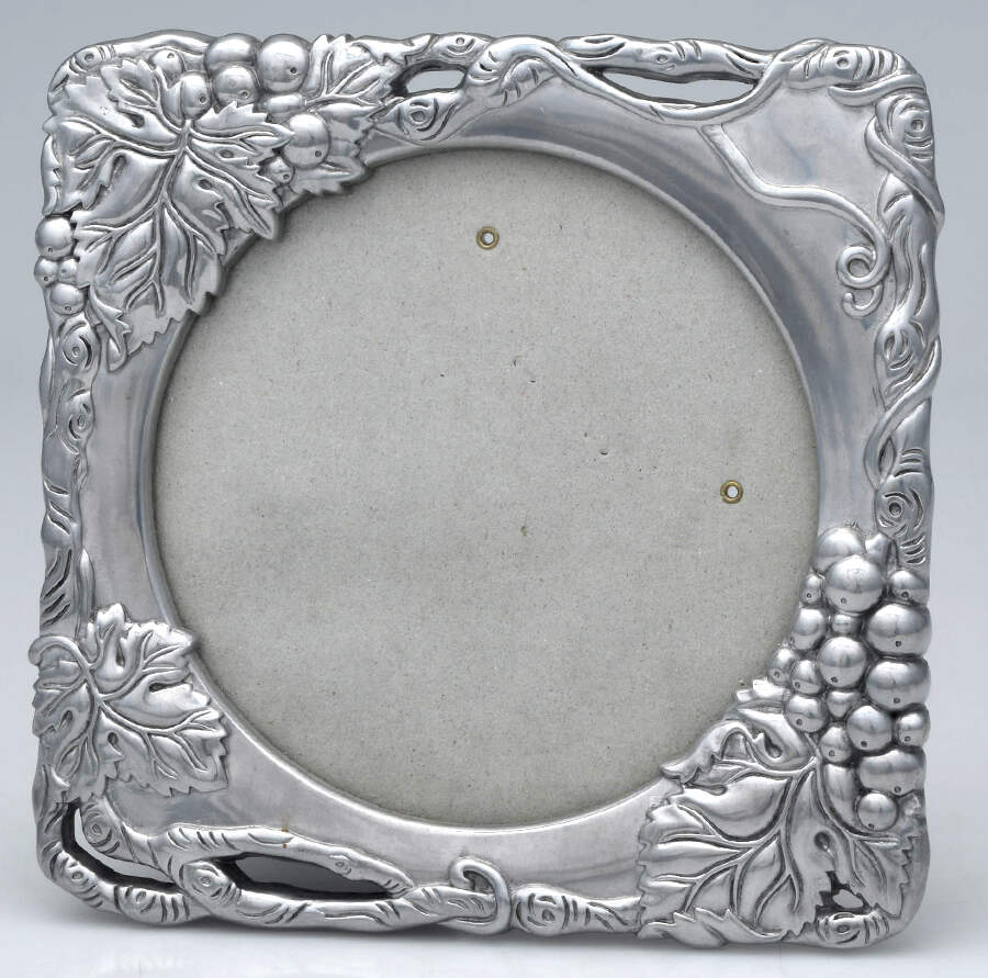 Grape (Aluminum, Hollowware) Frame Holds 5" X 5" by Arthur Court-1