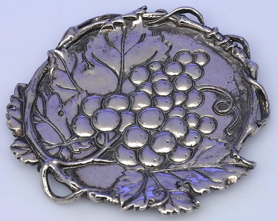 Grape (Aluminum, Hollowware) Coaster by Arthur Court-1